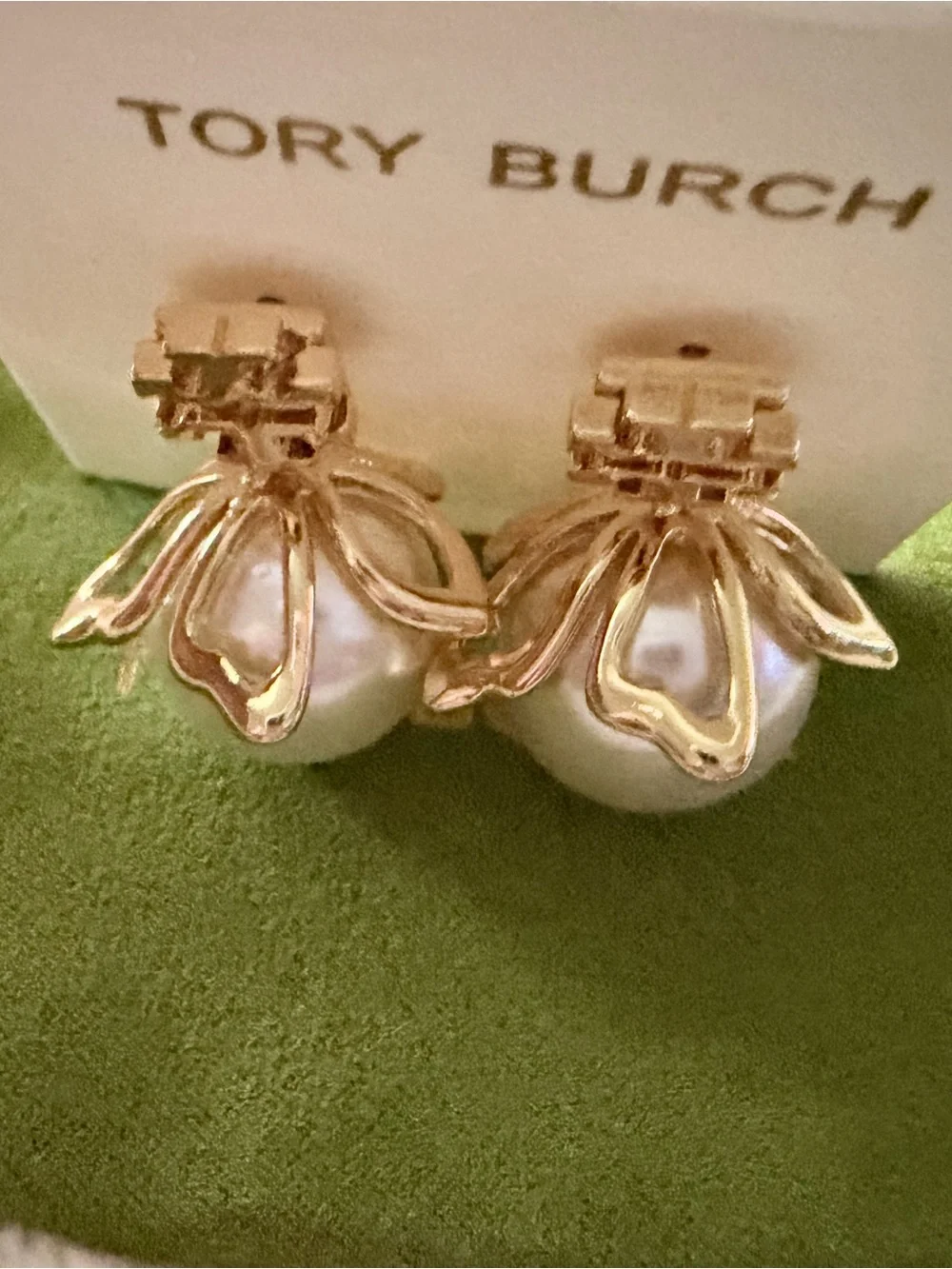 Tory Burch gold tone